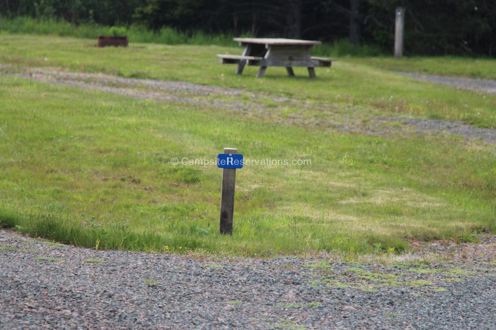 Photo of Campsite 11 in Five Islands Provincial Park Campground at Five